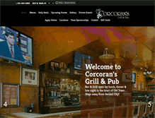 Tablet Screenshot of corcoransoldtown.com